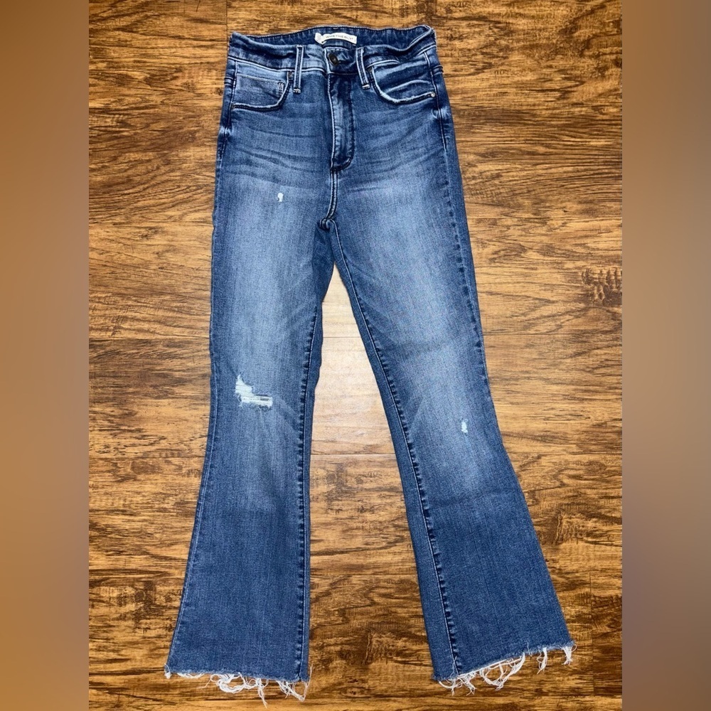 Whetherly Grant High Rise Ankle Flare Jeans Size 00/24